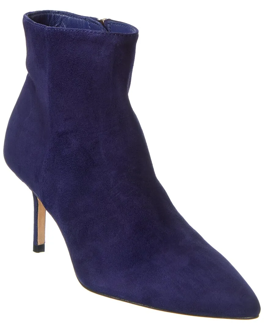 All Day Comfort Design Durable Shell Trail Exploration L'AGENCE Aimee Suede Bootie