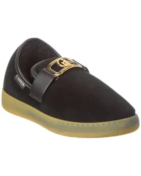 LANVIN Cosy Suede Slipper Quick Style Walk Easy Step Shoes