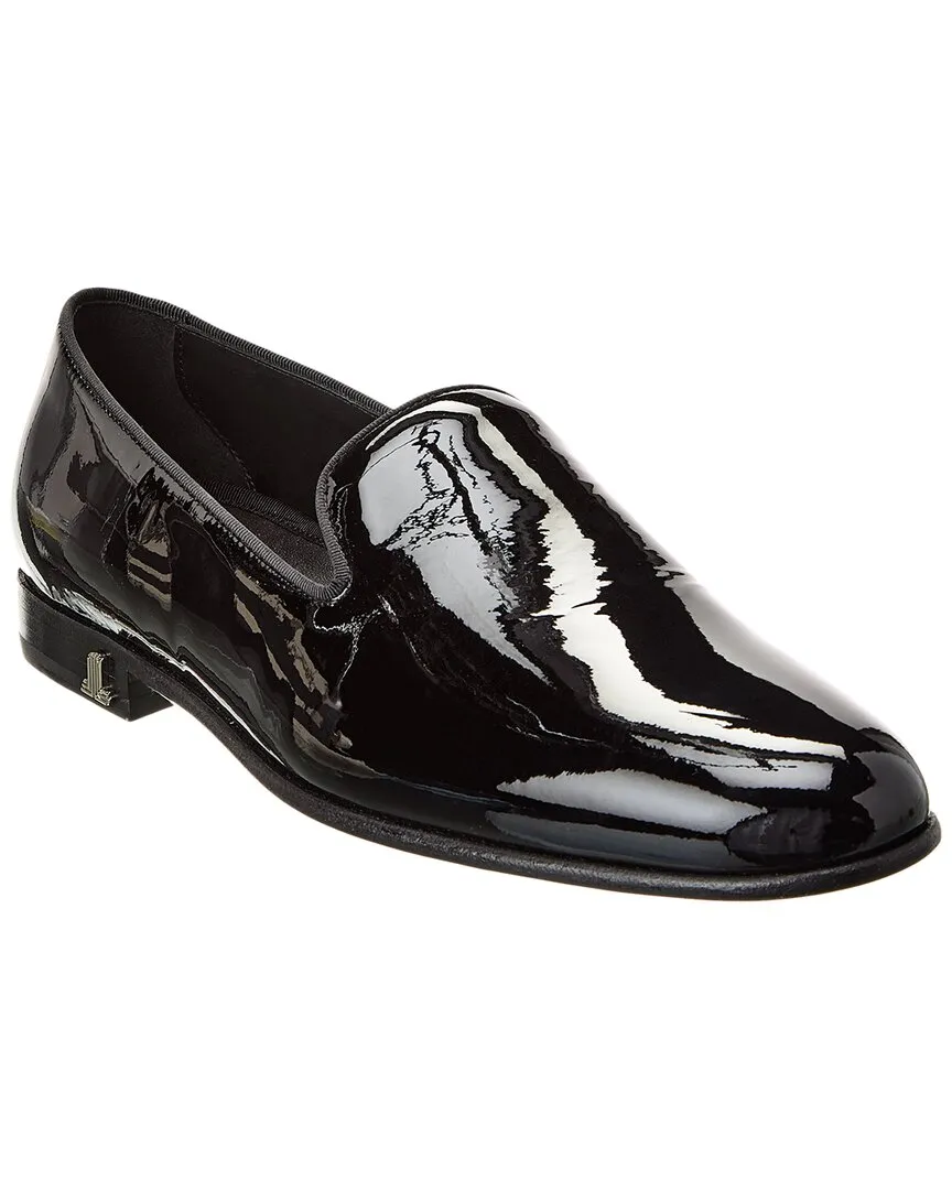 Foot Hugging LANVIN Tailor Patent Loafer