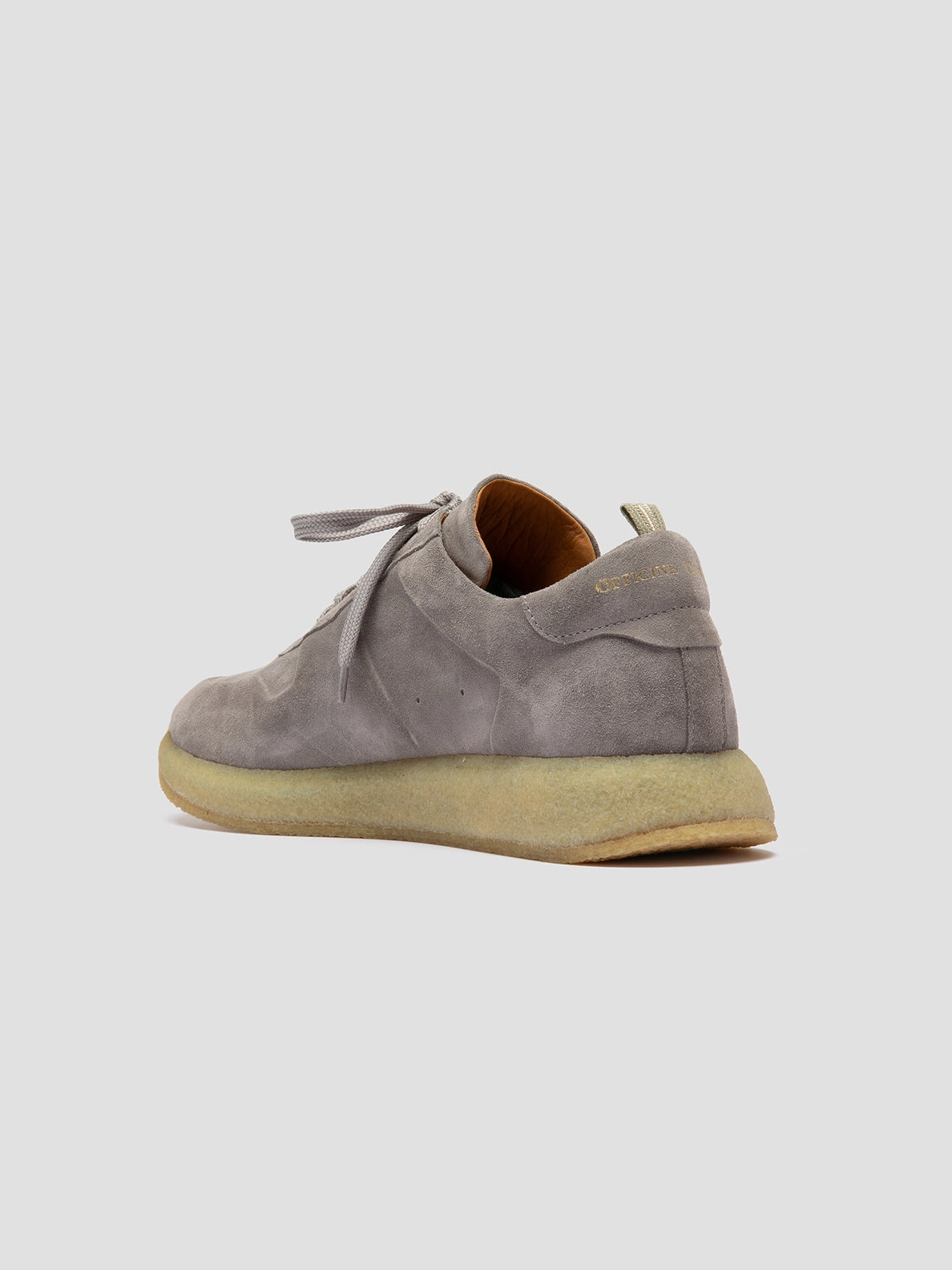 LEGEND 001 - Grey Suede Low Top Sneakers Walking Sessions