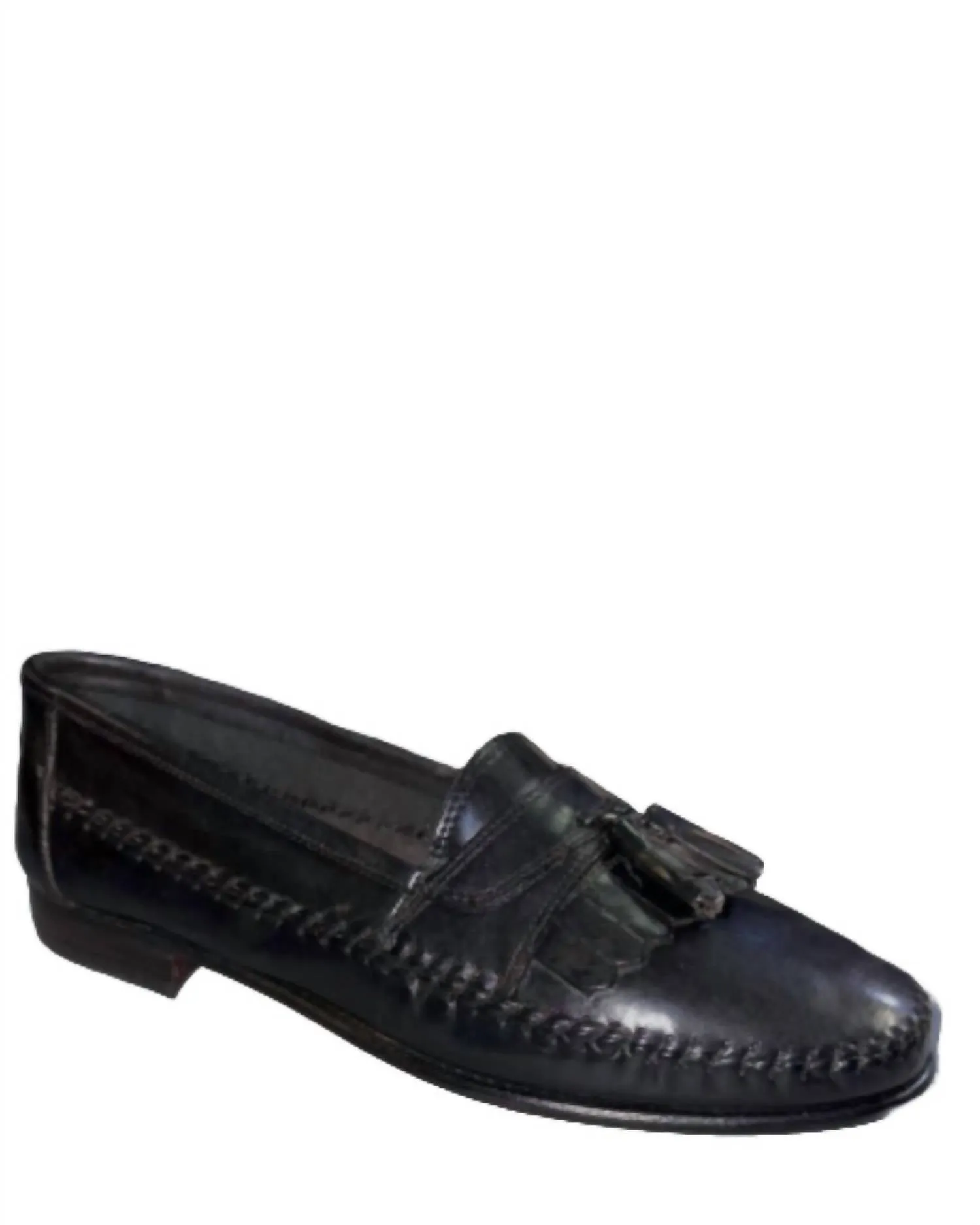On The Go Shoes Men's Tassel Slip On Loafer In Black