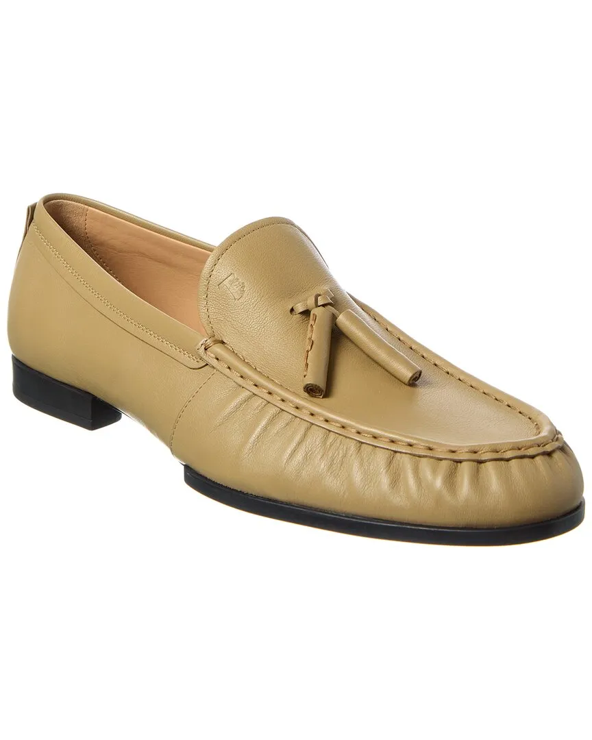 Relaxed Fit Slip Effortless Motion TOD??s Leather Loafer