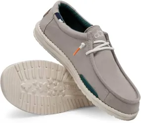 Men's Wally Shoes In Smoke Grey Effortless Style Walk Comfort Grip