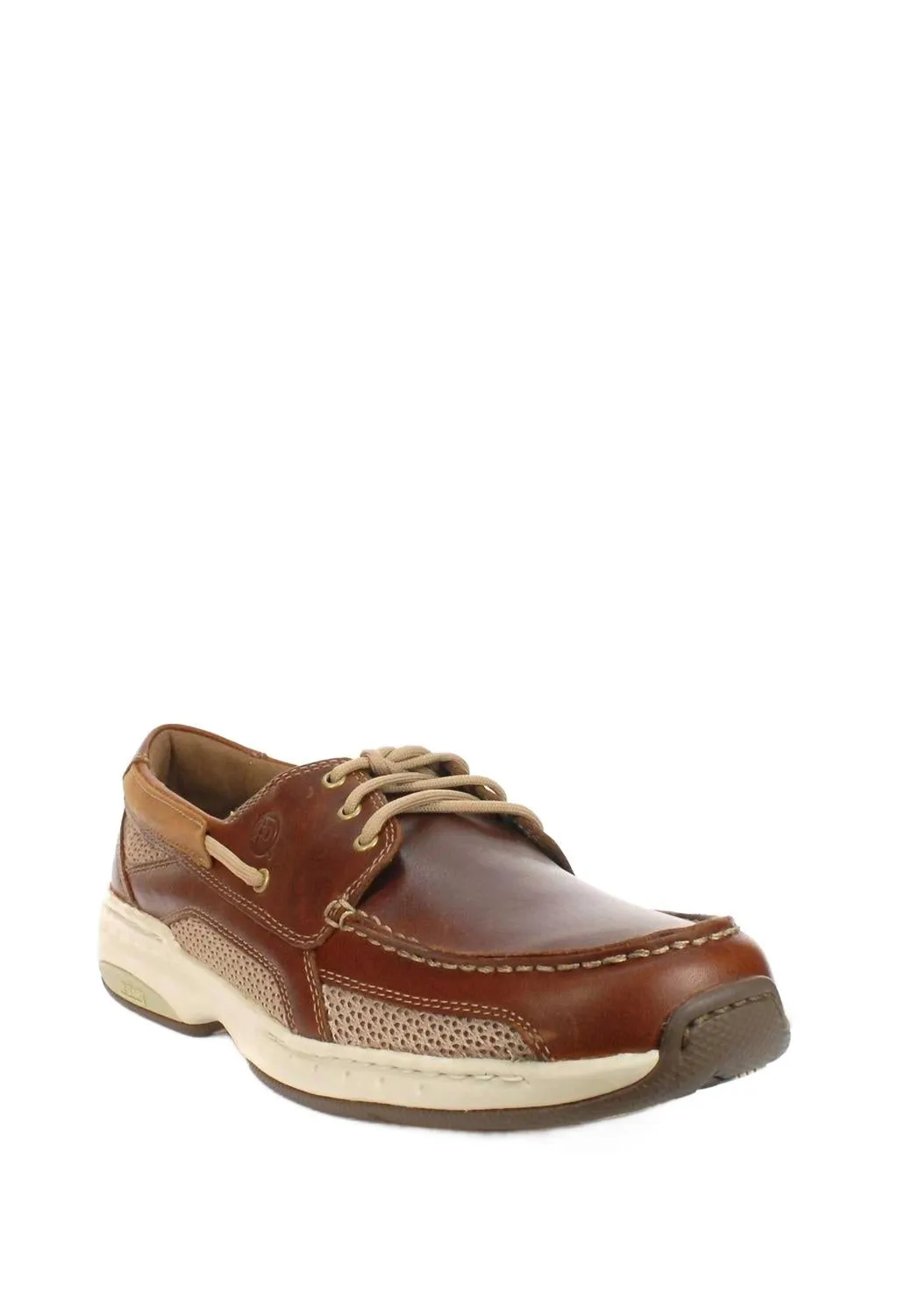Men's Captain Boat Shoe Width D In Brown Comfy Foot