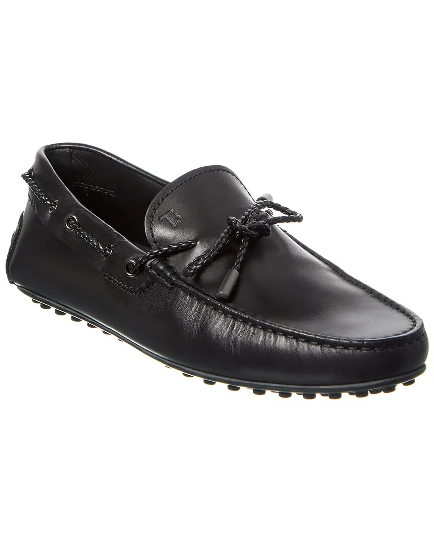 TOD??s Gommino Leather Loafer Elastic Slip On
