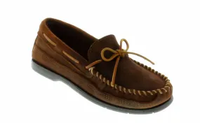 Ultimate Ease Flexible Design Men's Essential Hardsole Moc In Brown Ruff