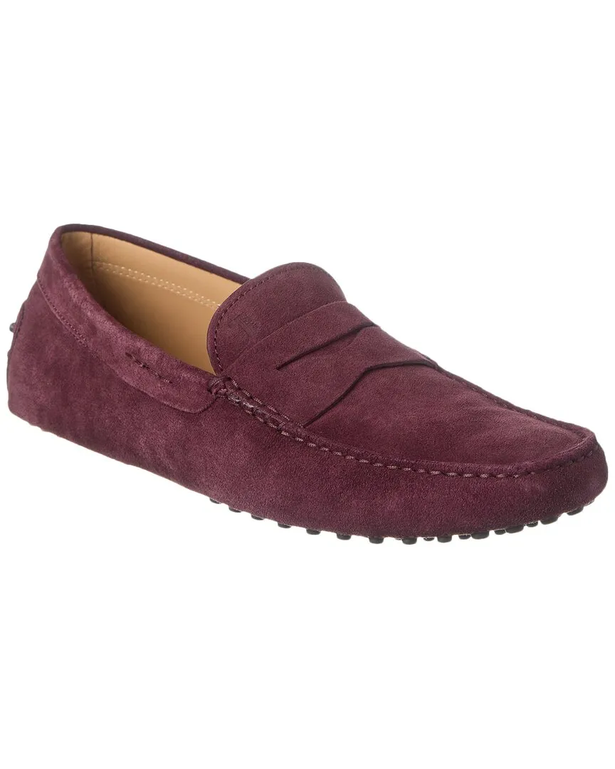 TOD??s Suede Driver All Day Slip On