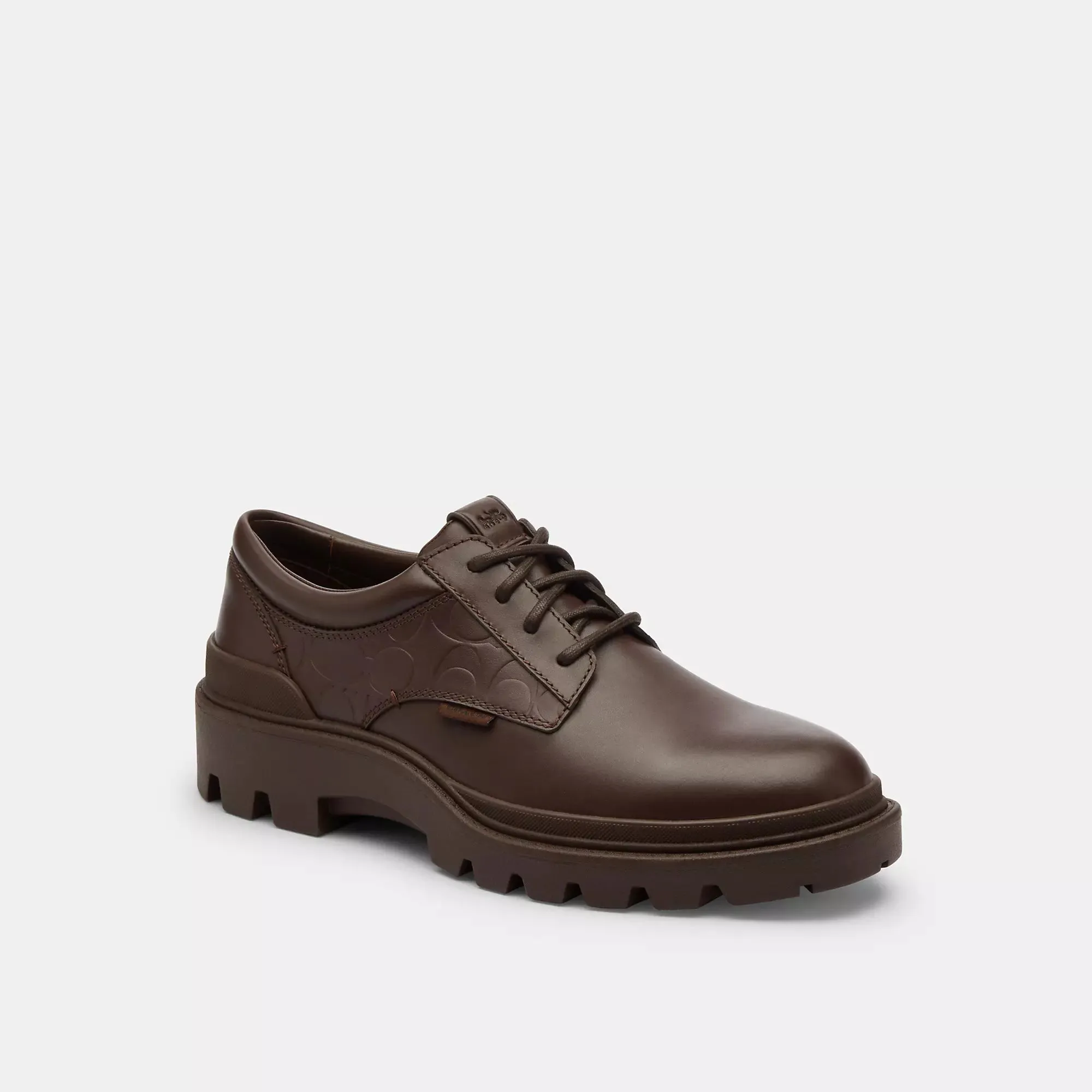 Quick Walking Comfort Coach Outlet Cameron Derby In Signature Leather