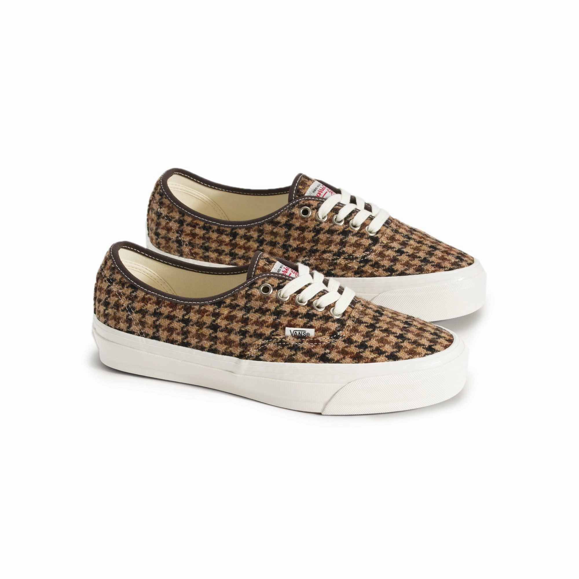 Simple Pair Fog Step Van Mens LX Authentic 44 Harris Tweed Shoes