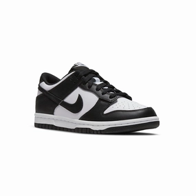 Kid's Grade School Dunk Low White/Black/White City Step