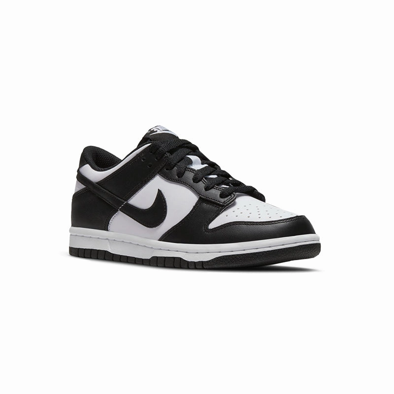 Stitchless Design Kid's Grade School Dunk Low White/Black/White