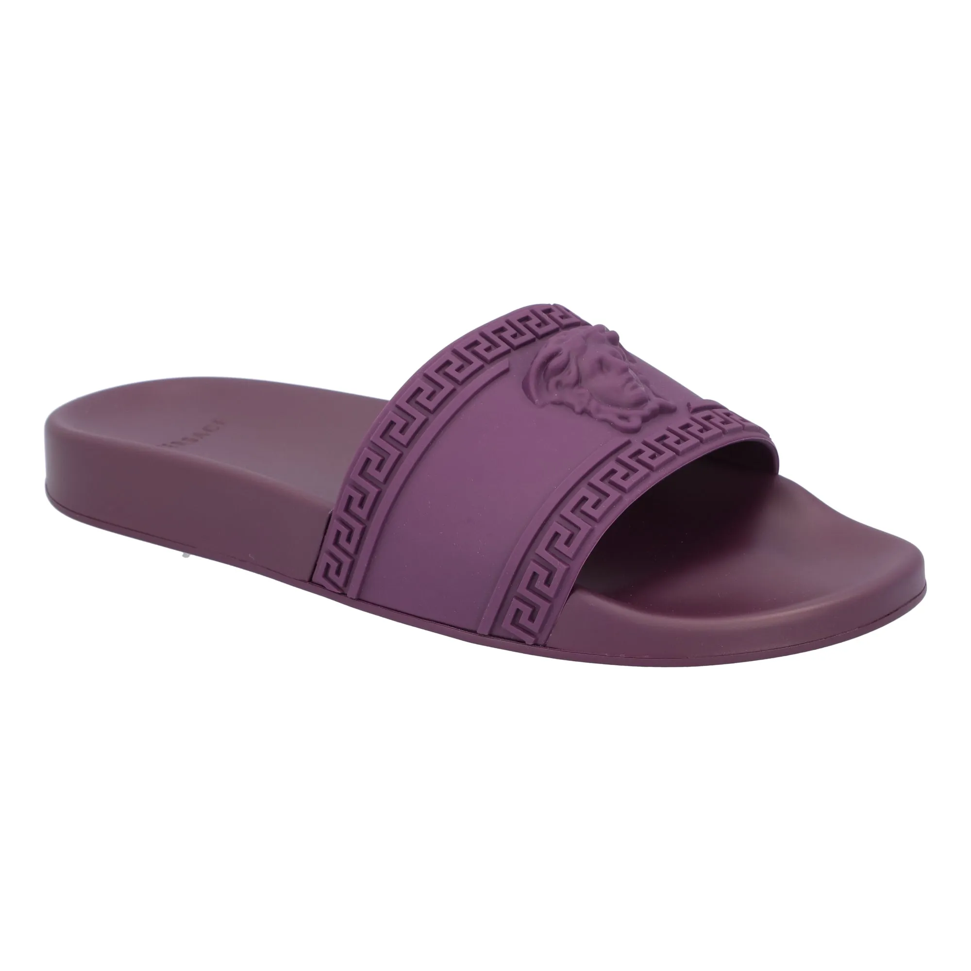 Versace Palazzo Medusa Pool Slide 'Burgundy' Comfort Steps