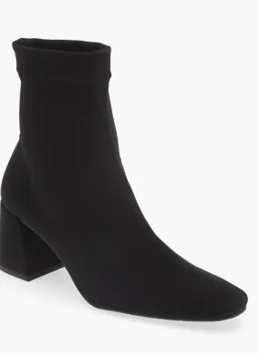 Hydraulic Impact Resistance Idoia Bootie In Black Two Way Stretch