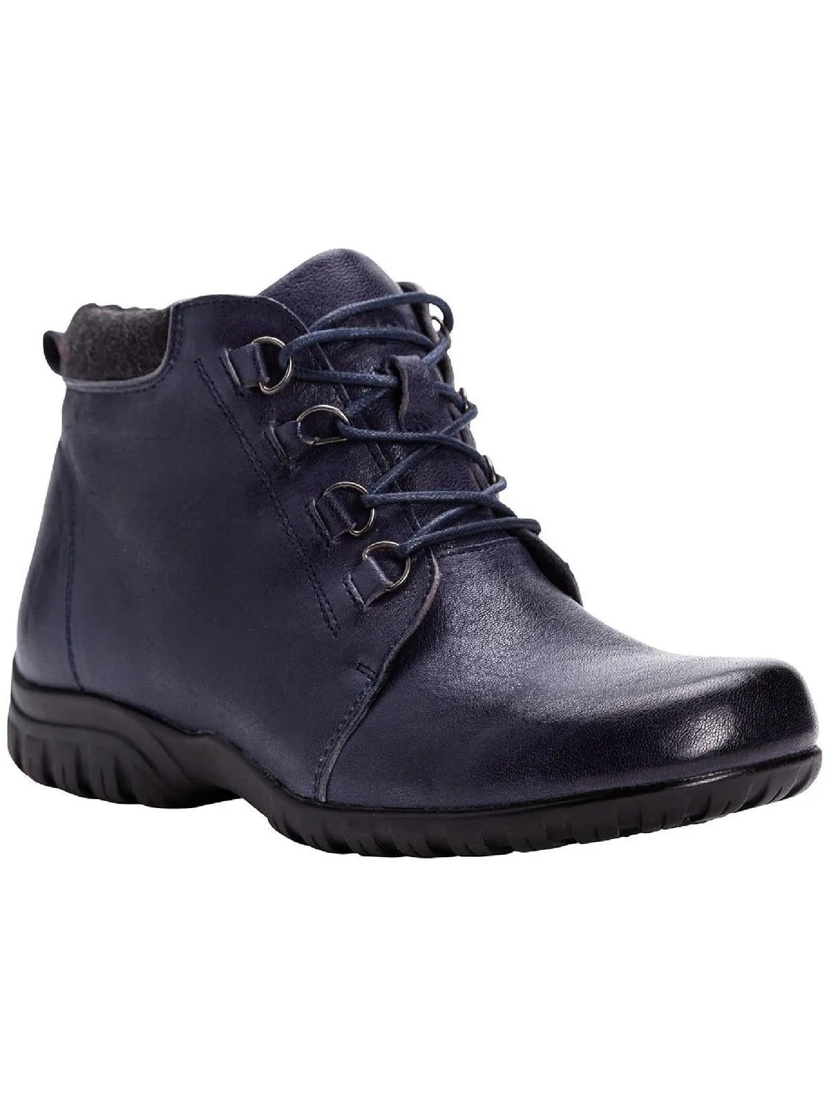 Delaney Womens Lace-Up Ankle Boots Quick Fit Comfort Ankle