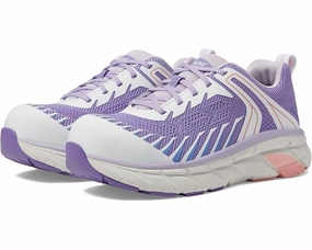 Insoles Long Lasting Cushioning Carolina Lytning Align Sneakers Women's Size 8 Purple White Lace Up Shoes KHD815