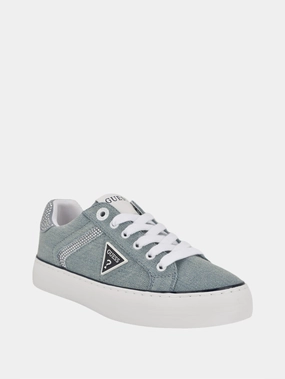 Lins Rhinestone Low-Top Denim Sneakers style - enhanced shoes lightweight sole shoes