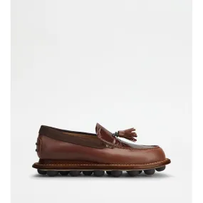 Loafers in Leather Easy Style Quick Drying