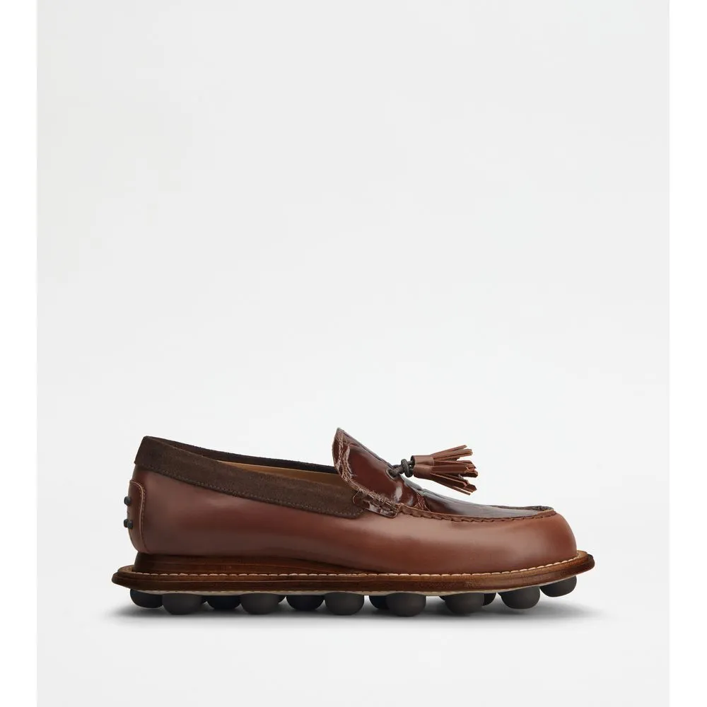 Loafers in Leather Easy Style Quick Drying