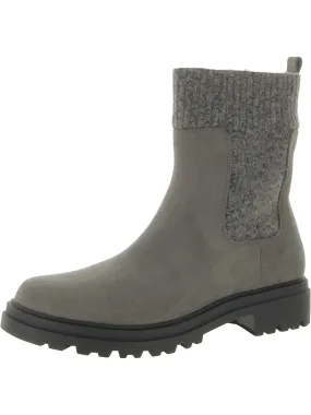 Deep Freeze Padded Interior Rough Trail Hiker Gable Womens Suede Round Toe Booties