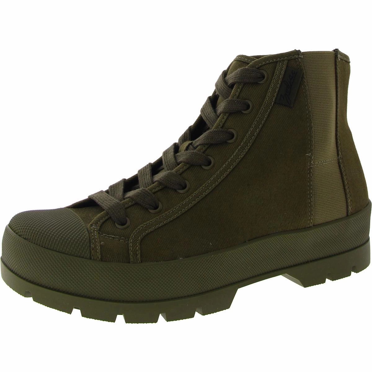 winter use Logan Womens Canvas Lifestyle High-Top Sneakers