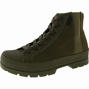 winter use Logan Womens Canvas Lifestyle High-Top Sneakers