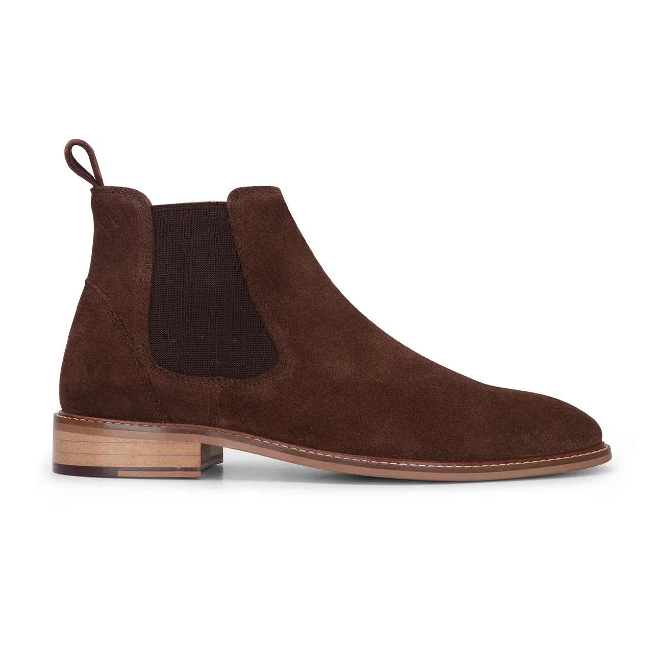 Stage Mode London Brogues Men's Brown Suede Leather Chelsea Boots