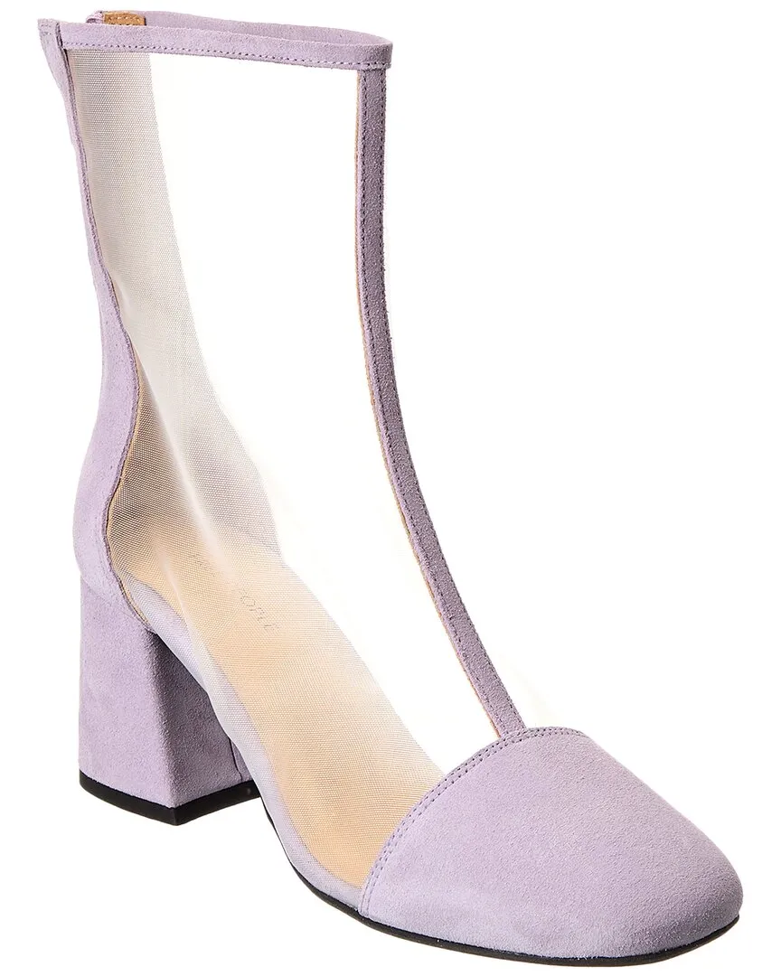 Free People Wisteria Mesh & Leather Boot Freelancer