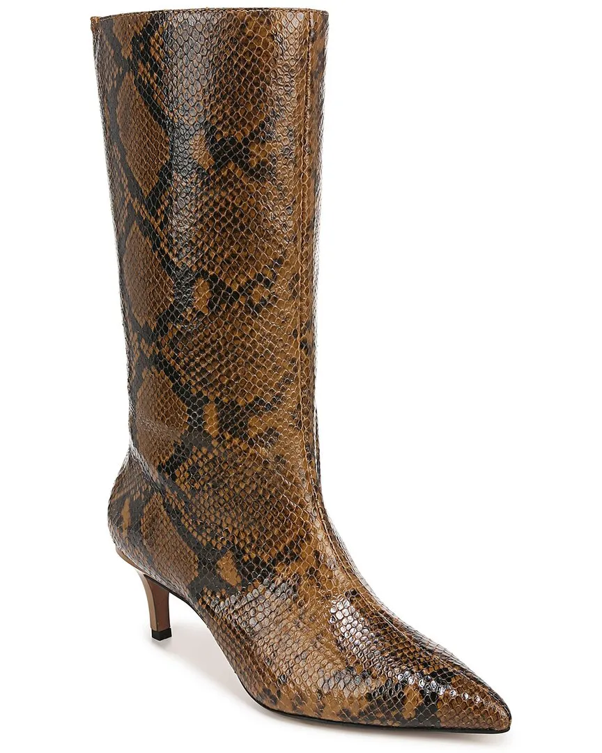 Franco Sarto Amari Leather Bootie Protective Comfort