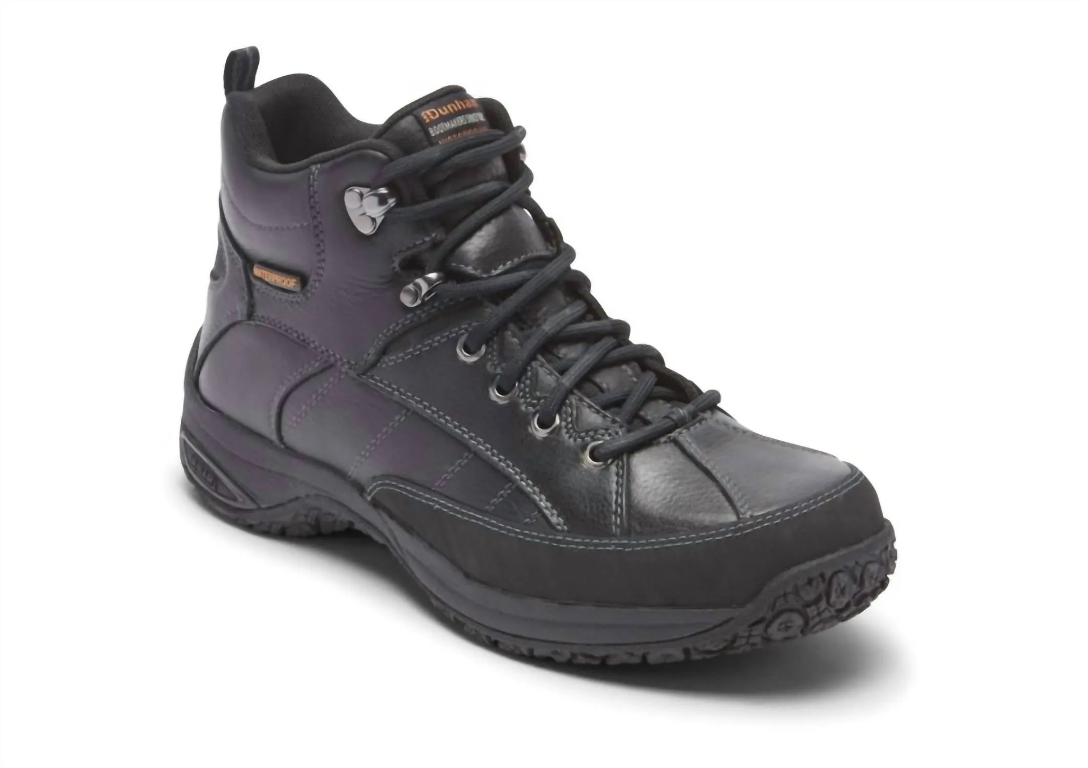 High-Performance Footwear Weekend Hike Men's Lawrence Mid Waterproof Boot In Black