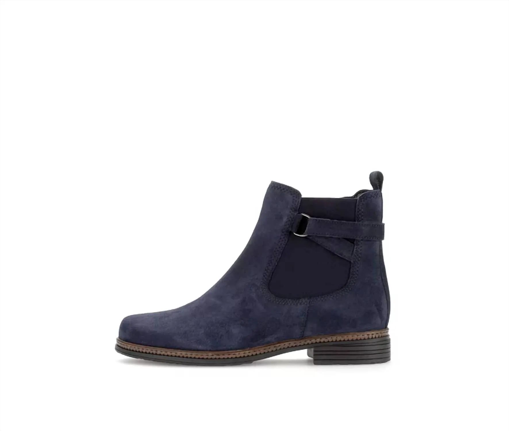 Women's Nolene Ankle Boot In Navy Suede Durable Shell Stylish Explorer