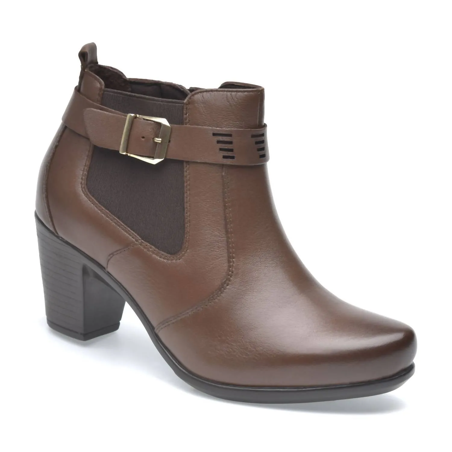 All-Weather Wear Women's Lambskin Boots Britany In Barista Brown