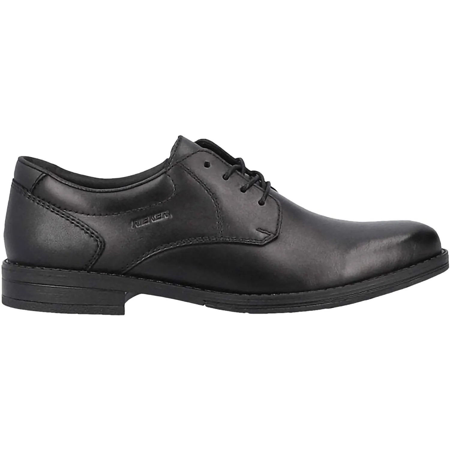 Evening Mode Lightweight Sole Men's Dominik 04 Leather Dress Shoes In Nero/black