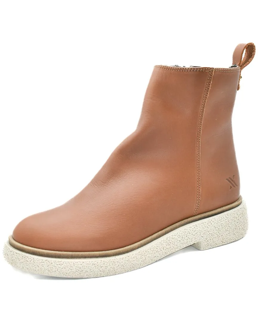 Square Toe Quiet Chic The Flexx Rivia Leather Bootie