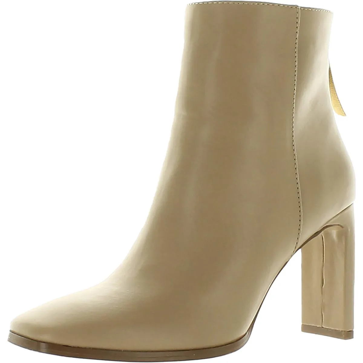 Lynett Womens Faux Leather Bootie Ankle Boots Heat Lock