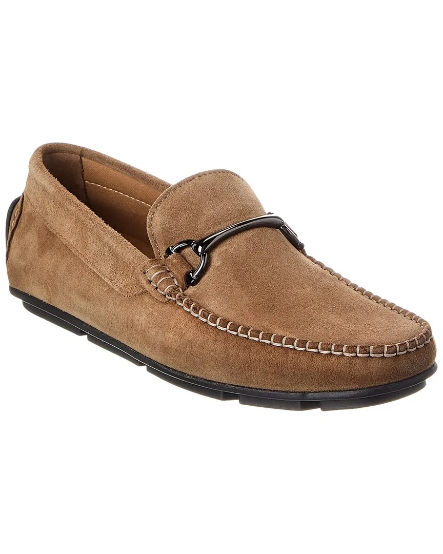 M by Bruno Magli Parker Suede Loafer Friction Reducing