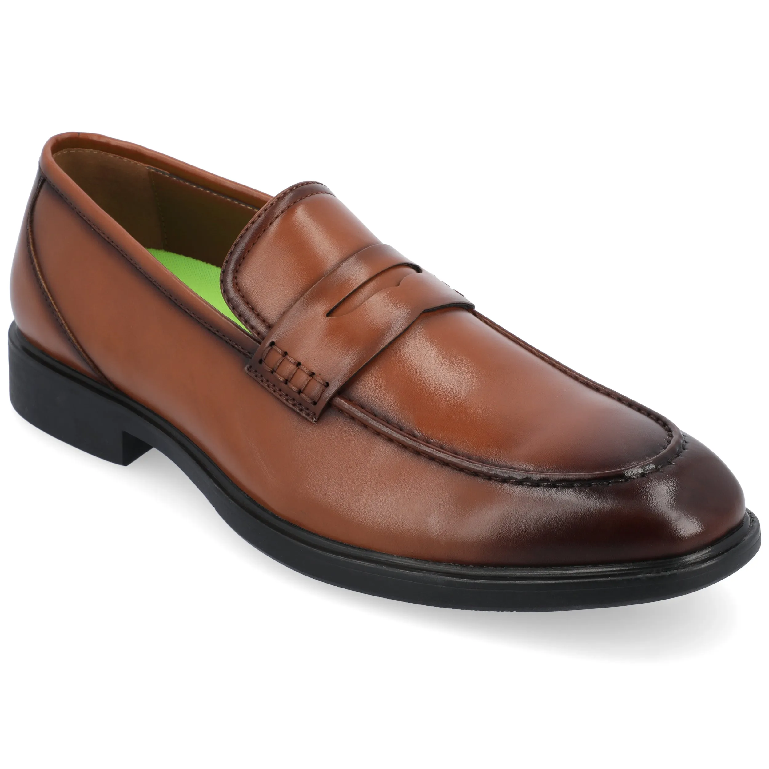 Long Form Vance Co. Keith Wide Width Penny Loafer