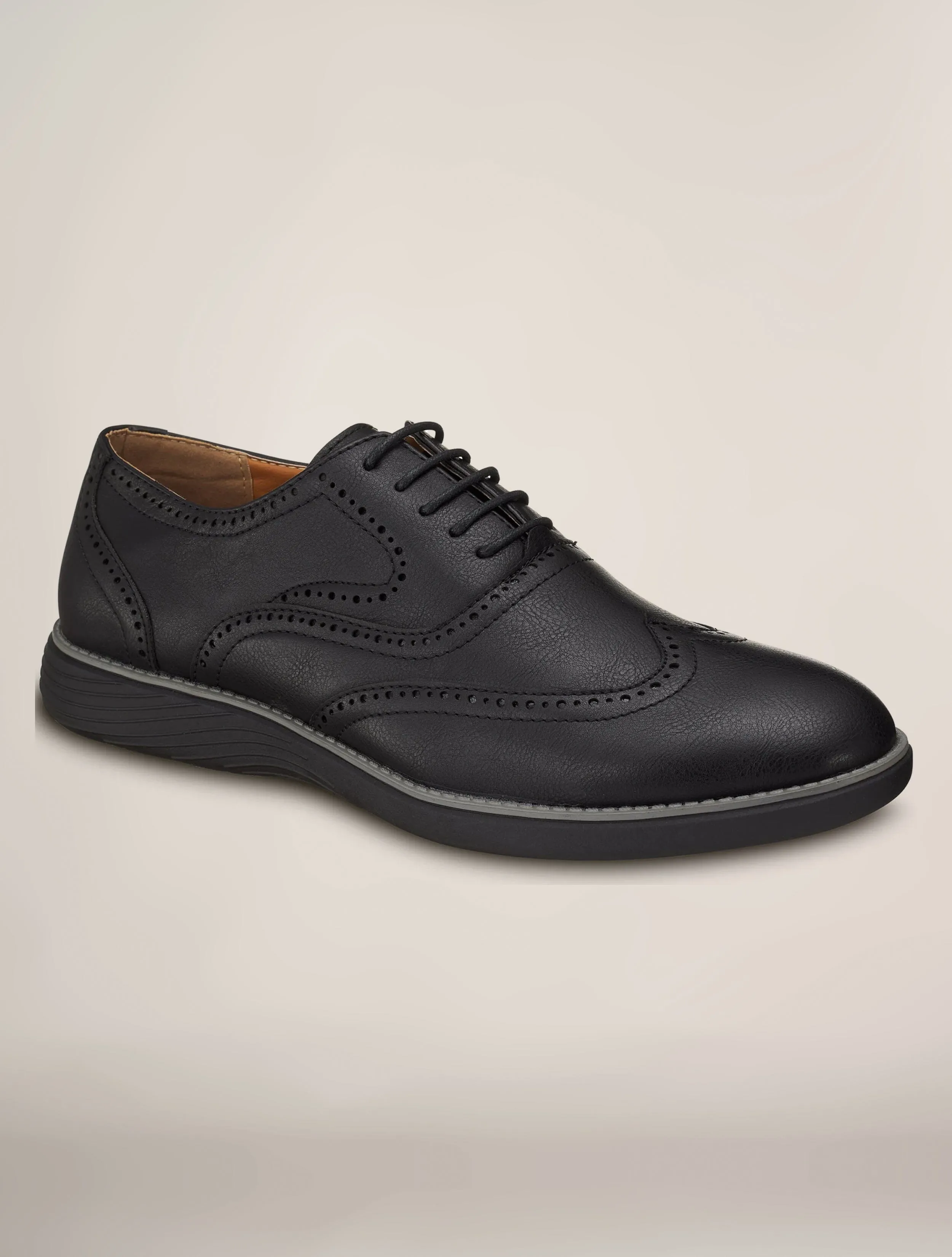 Men's Grand Oxford Wingtip Shoes Modern Design