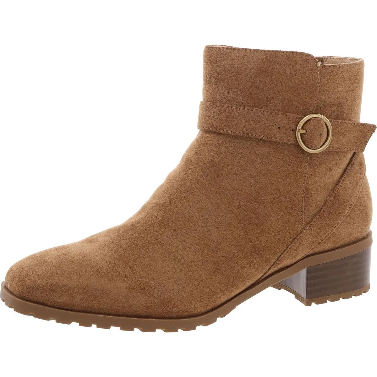 Charlton Womens Leather Ankle Booties Anti Fatigue Leather