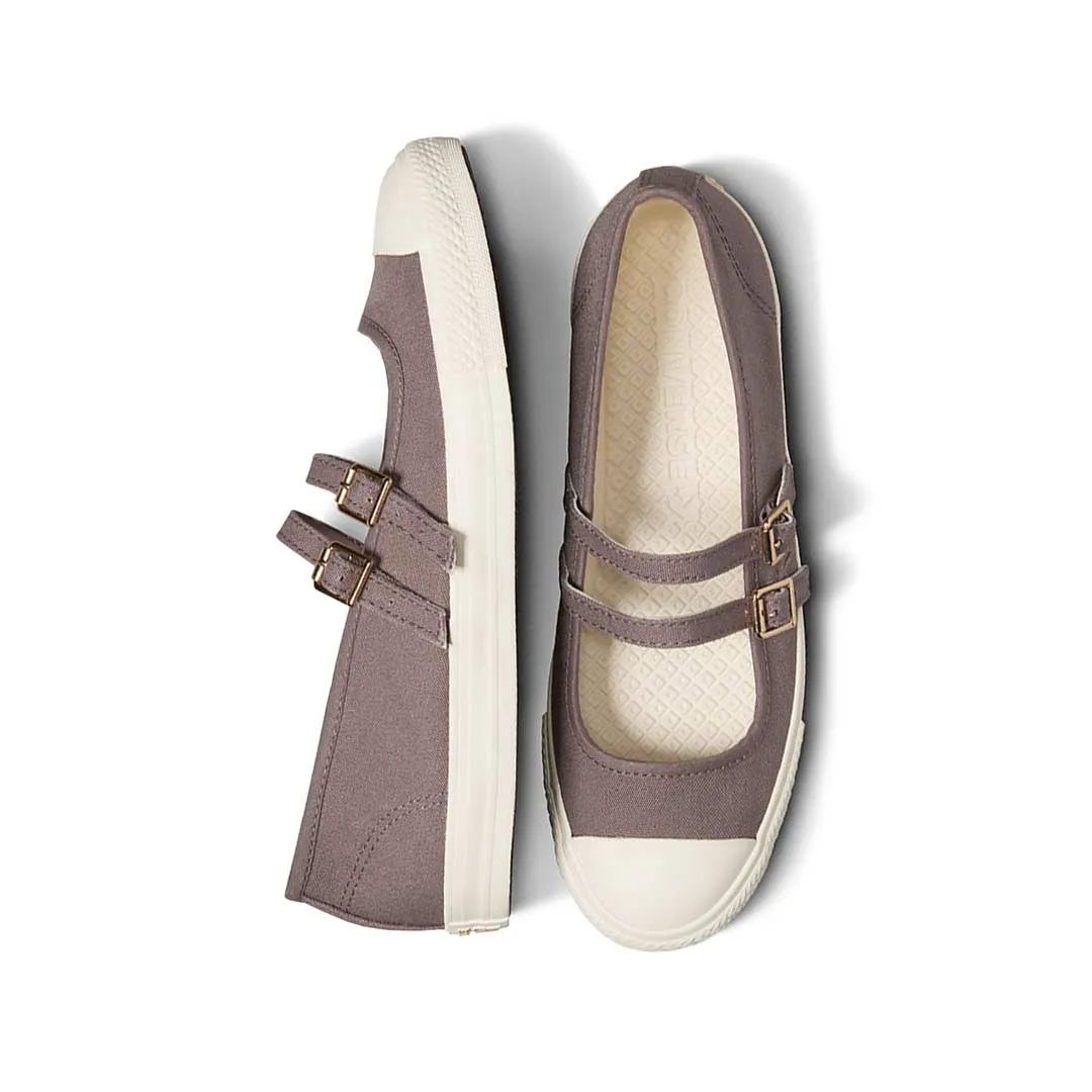 Converse - Women's Chuck Taylor All Star Dainty Mary Jane Slip On Shoes (A11553C) Tactile Grip Patterns Streetwear