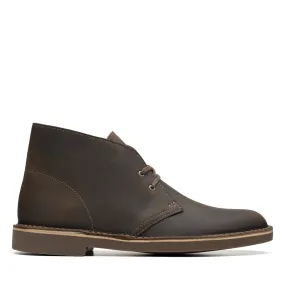 Clarks BUSHACRE 2 in Brown Leather Long Walks