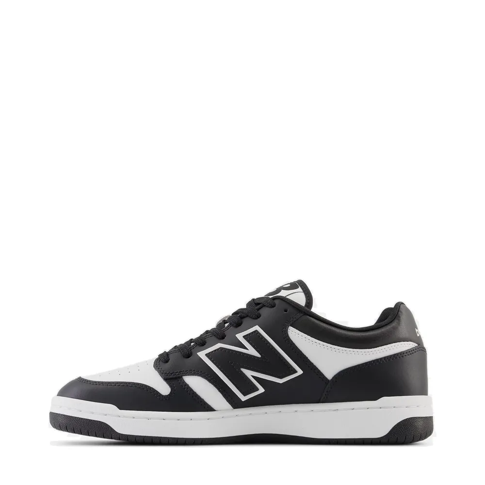 Multi-Use Shoes New Balance Men's 480 Sneaker in White with Black