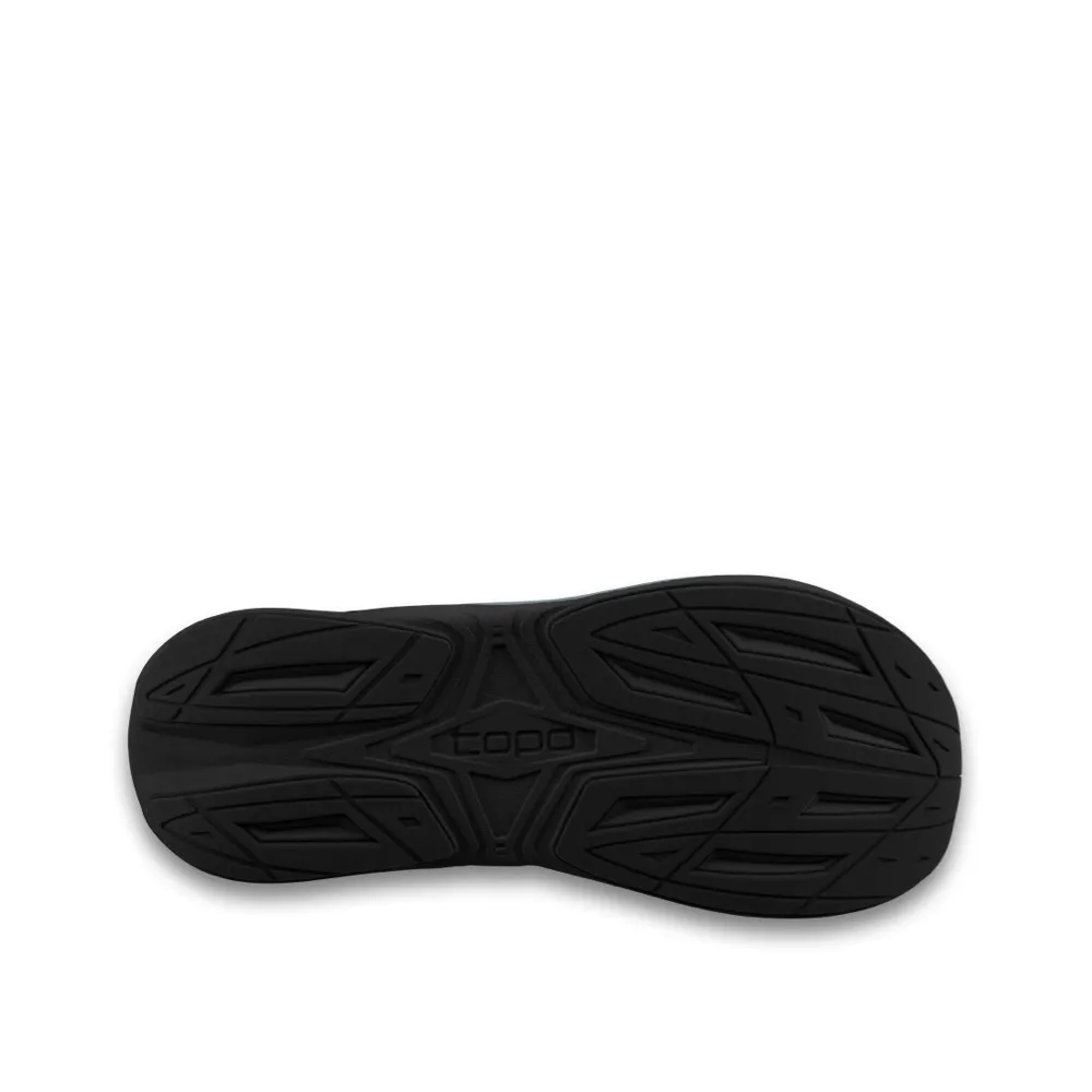 Shock Absorbing Heel Thermal Regulating Layer Topo Men's Phantom 4 Sneaker in Stone/Black