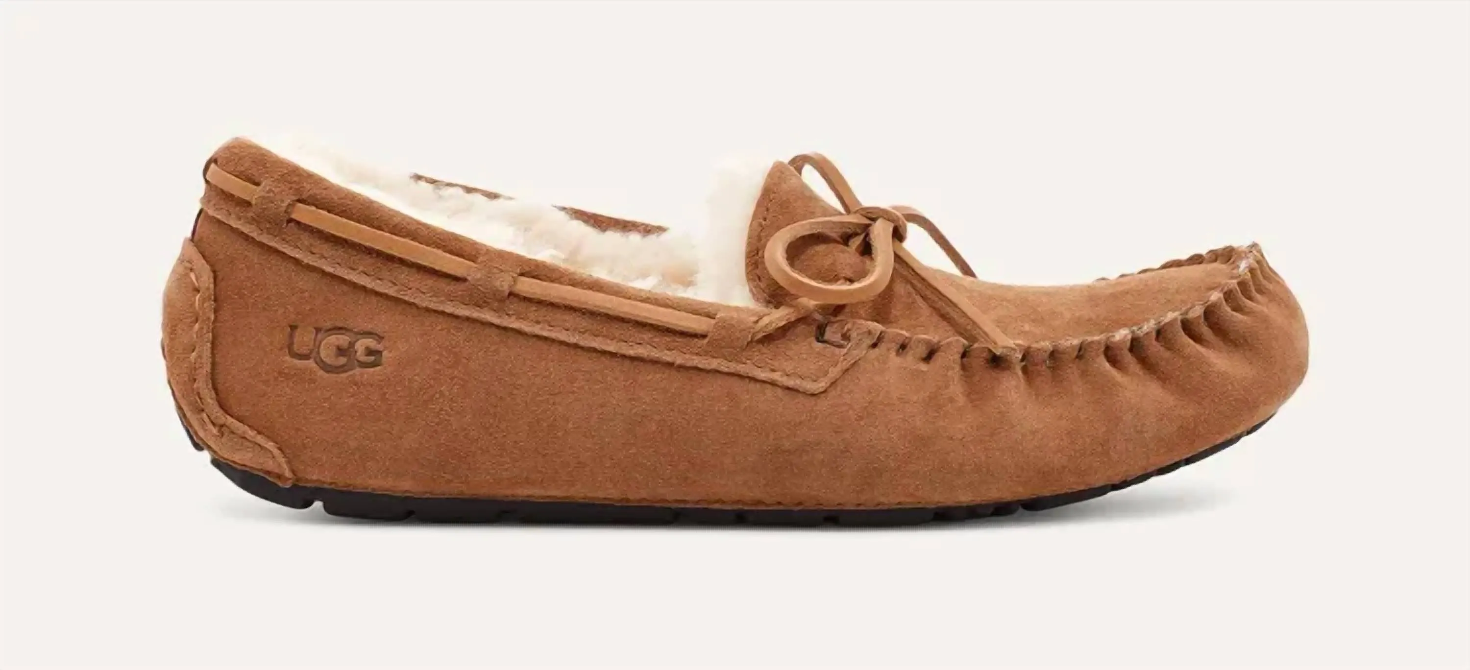 Men Olsen Slipper In Chestnut Low Maintenance