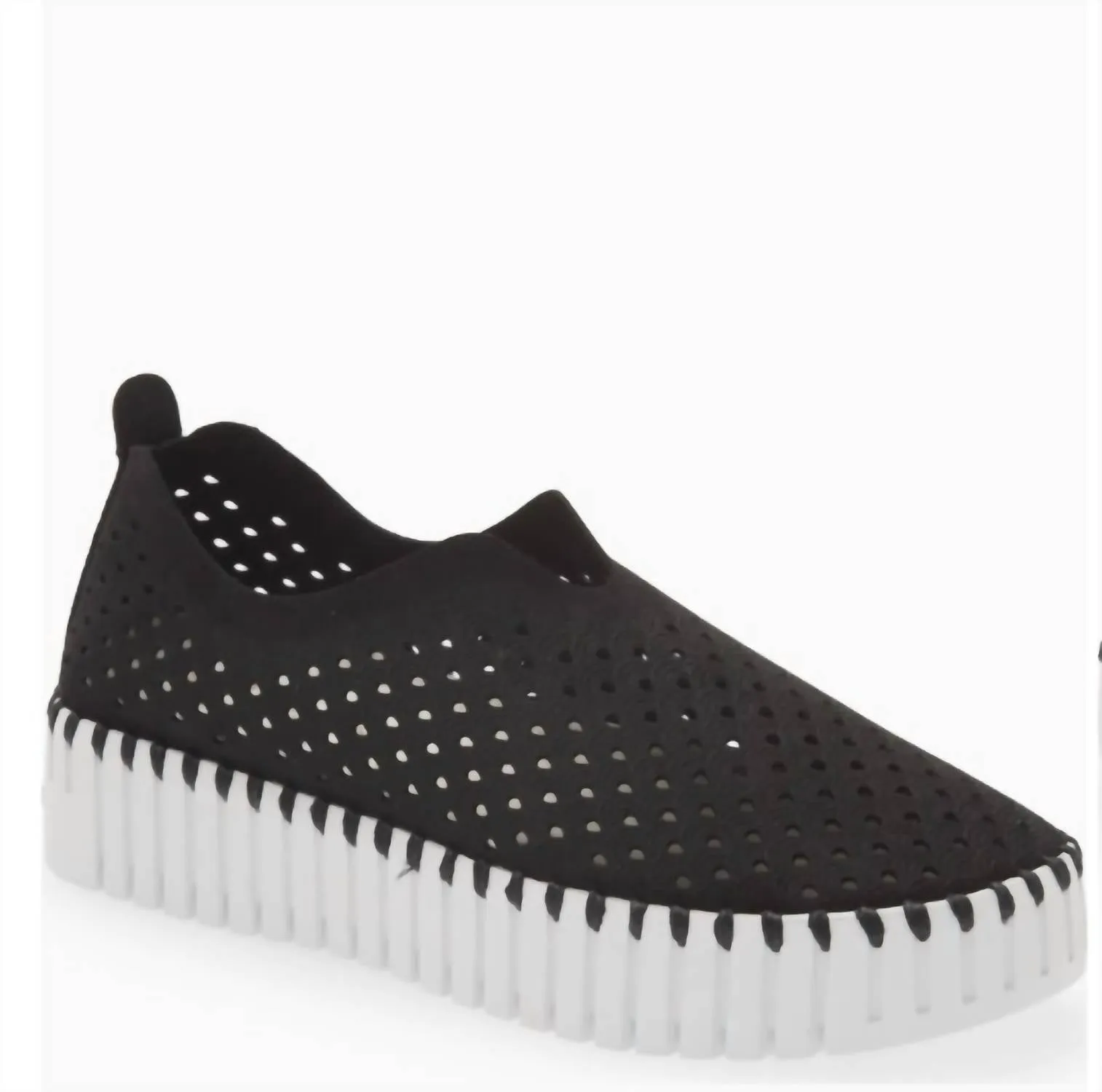 Slip In Ease Men Tulip Sneakers In Black