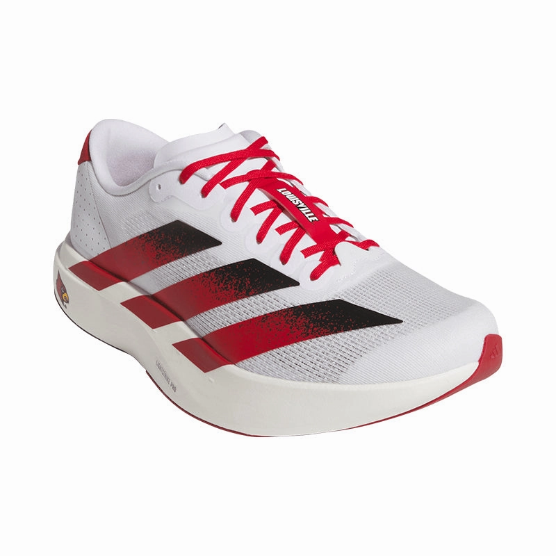 Walk Ease Premium Sole Men's Adizero EVO SL Louisville White/Red/Black