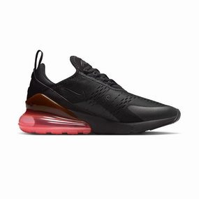 No Squeeze Men's Air Max 270 Black/Black/Hot Punch