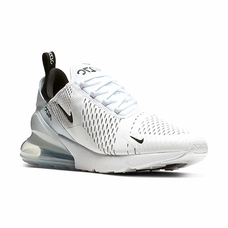 Men's Air Max 270 White/Black/White Metallic Trim Multi Surface Traction