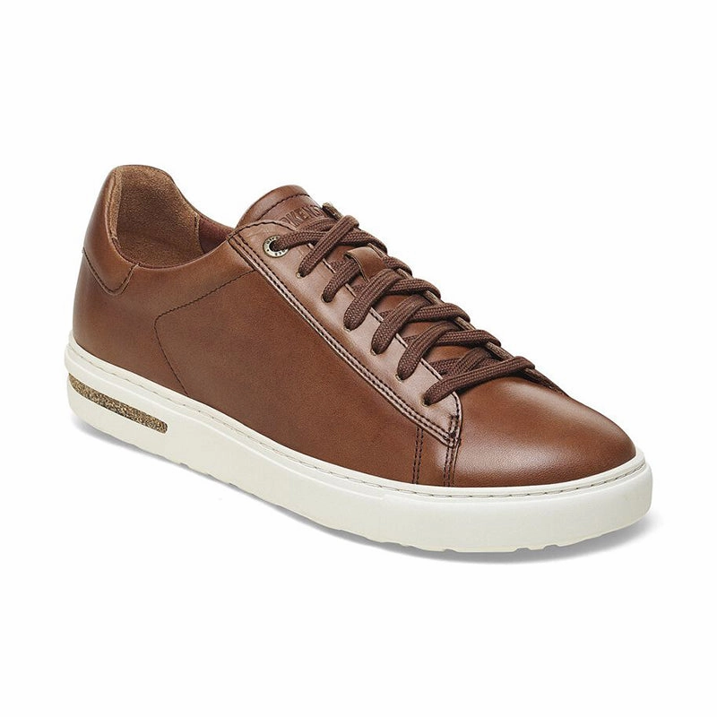 Men's Bend Cognac Leather Bright Accents