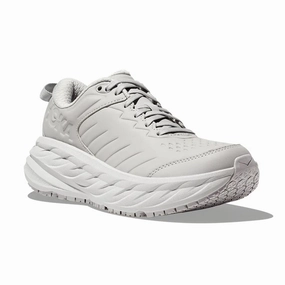 ultra - marathon running shoes Men's Bondi Slip Resistant Harbor Mist/Lunar Rock