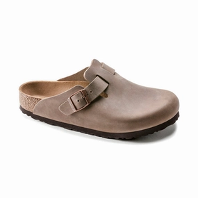 Men's Boston Tobacco Oiled Leather Fit Support